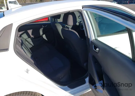 2019 Hyundai Ioniq Hybrid Blue из США, поврежденный, VIN KMHC65LC5KU156704